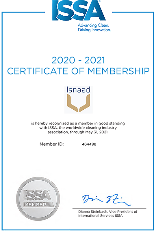 ISSA certificate